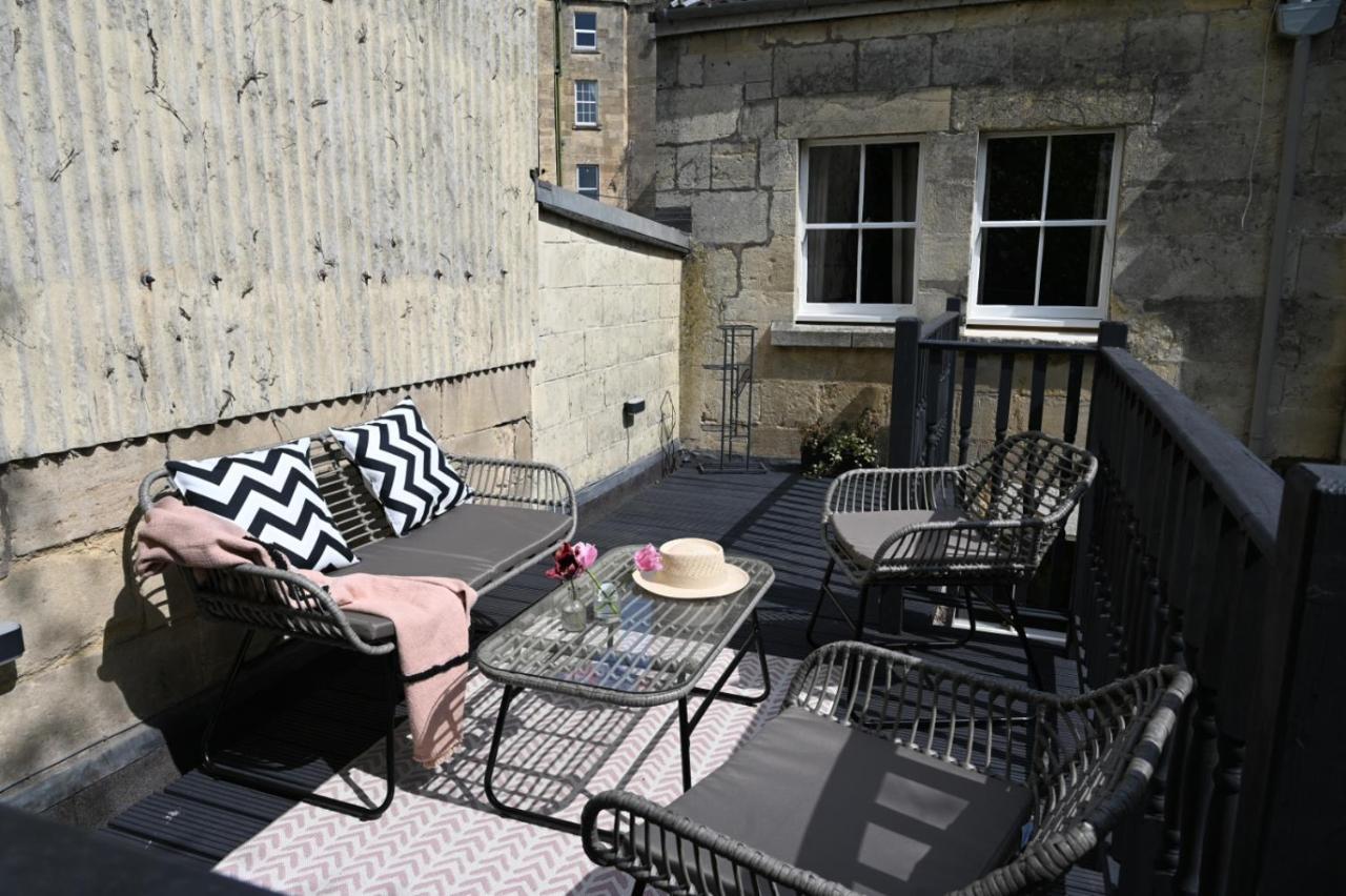 Charming Georgian Cottage With Private Sun Terrace Bath Exteriér fotografie